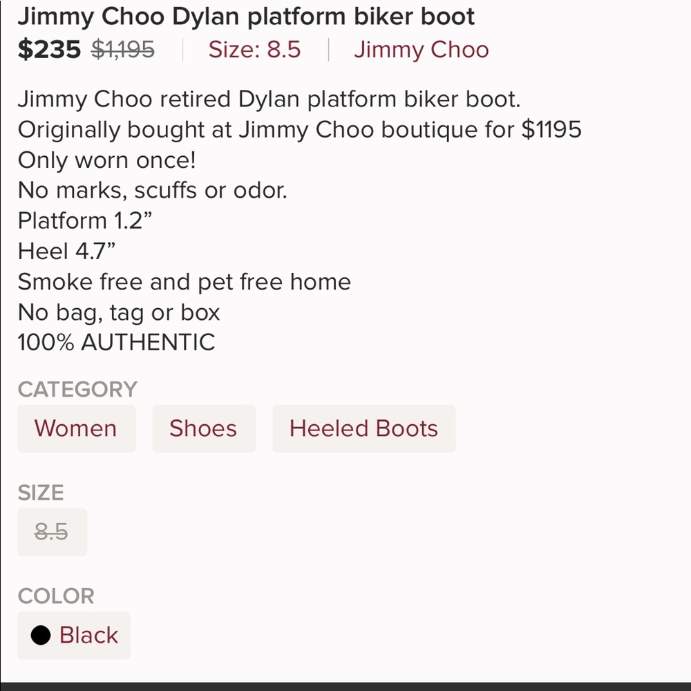 Jimmy Choo Platform Dylan Bootie - image 4